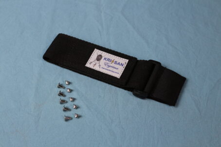 Kit velcro mais rebites - preto