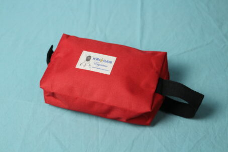 Necessaire - krisan vermelha